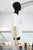 T-shirt blanca de tigre