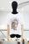 T-shirt blanca de tigre