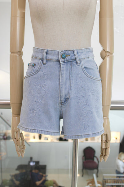 Short denim claro
