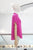 Blusa cuello mao fucsia
