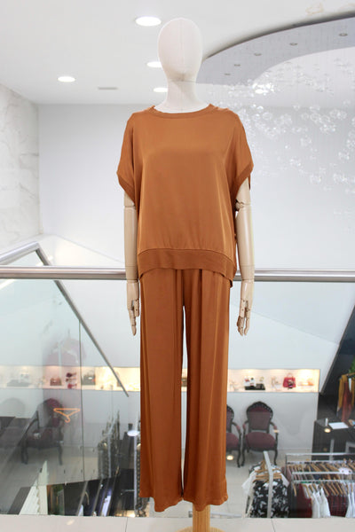 Conjunto seda italiana chedron
