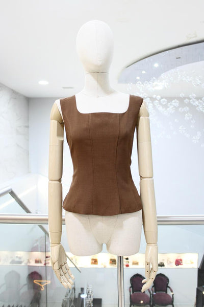 Blusa café