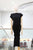 Vestido de licra negro
