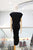 Vestido de licra negro