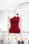 Blusa a un hombro vino