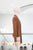 Blusa manga larga camel