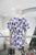 Conjunto flores azules 30/15%