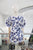 Conjunto flores azules 30/15%