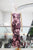 Vestido vino flores 60/40%