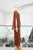 Vestido seda italiana terracota