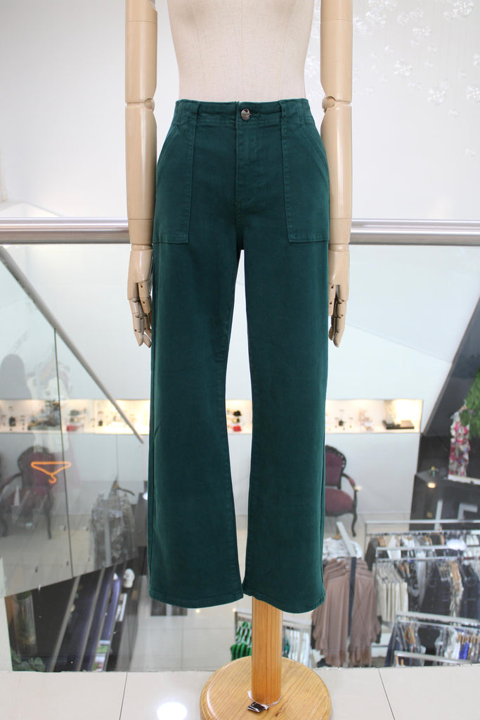 Pantalón verde oscuro