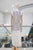 Conjunto blanco con rayas cafés