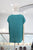 Blusa fluida verde