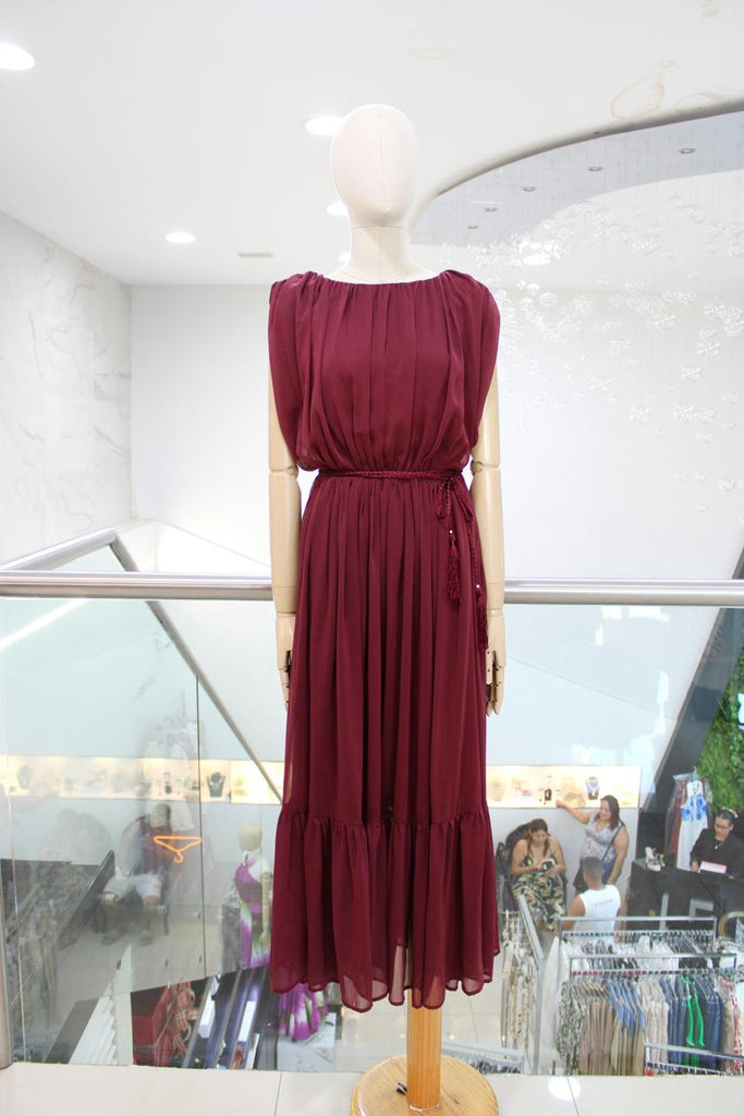 Vestido vino 25/15%