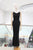 Vestido largo negro