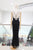 Vestido largo negro
