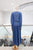 Conjunto top y falda azul
