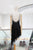 Vestido lencero negro