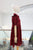 Vestido batita vino
