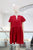 Vestido batita rojo