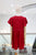 Vestido batita rojo