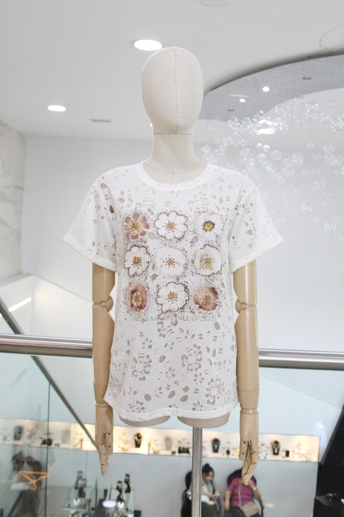 Blusa flores