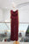 Conjunto satín vino