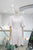 Vestido corto beige