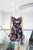 Vestido corto floral