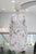 Vestido blanco con flores