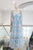 Vestido floral azul
