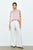 Blusa satín palo de rosa
