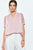 Blusa satín palo de rosa