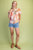 Blusa coral floral