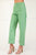 Pantalón recto verde