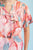 Blusa floral rosa
