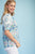 Blusa estampada azul