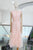 Vestido tul durazno