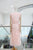 Vestido tul durazno