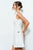 Vestido corto blanco