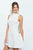 Vestido corto blanco
