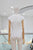 Blusa drapeada blanca