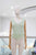 Blusa flecos menta