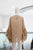 Blusa lino camel