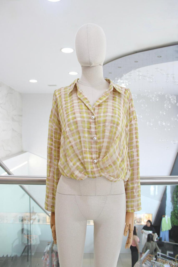 Blusa camisera multi
