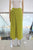 Pantalón lino verde lima