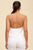 Blusa satín blanca