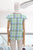 Blusa cuadros verde