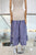 Falda beige y azul