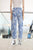 Jeans print floral